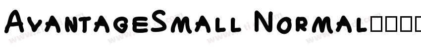 AvantageSmall Normal字体转换